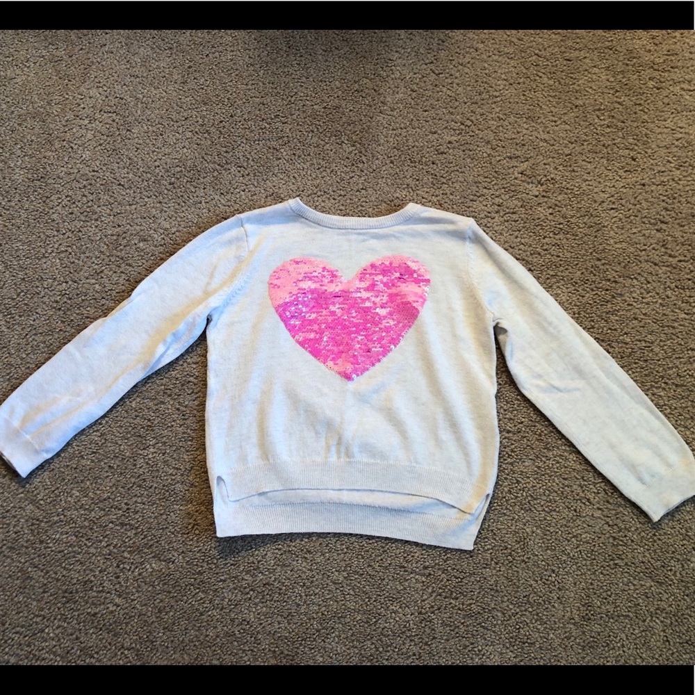 Girls H&M Flip Sequin Sweater (3-4T)